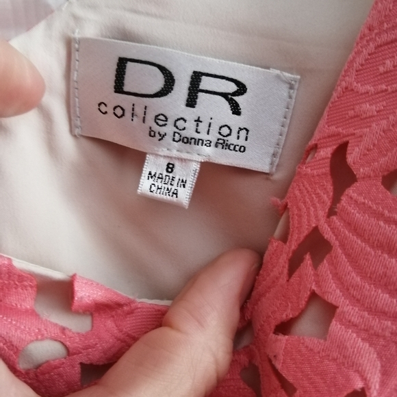 Pink fit and flare dress - Picture 6 of 6